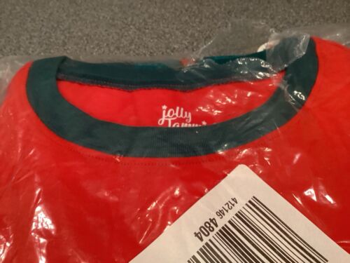 Women's Pajamas Set Large Merry And Bright Plush Fleece Pants Lights New Jolly - Picture 5 of 8