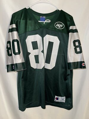 90s NFL Newyork Jets CHREBET オーセンティック Wayne Chrebet #80 New York Jets Rookie Champion Jersey 90s