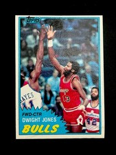 1981-82 Topps Basketball #68 Dwight Jones (Bulls) NM-MT