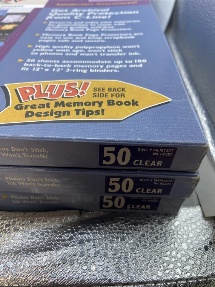 150 Memory Book 12"x12" Sheet Protector Refill Pages Scrapbook CLine 3 Boxes - Image 4 of 4