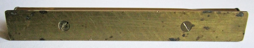 NIVEAU À BULLE de qualité en laiton, Ancien. - Photo 4/4