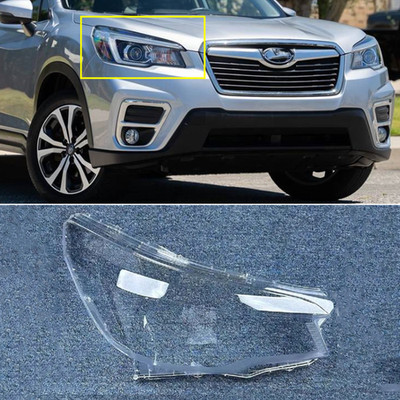 For Subaru Forester 19-21 Headlight Cover Lens Glass Shell Headlamp Right Side