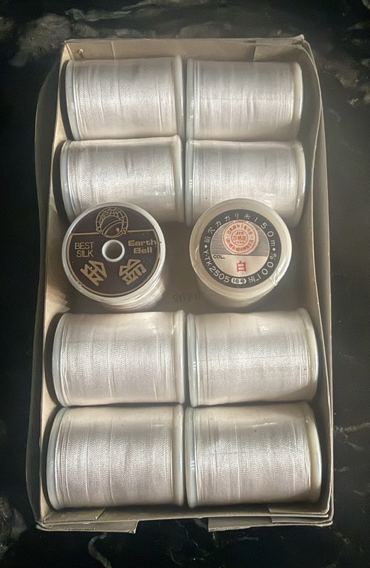 100% Fine Japanese Silk Thread Detailed Beading & Sewing Y-TK2505 JIS Certified