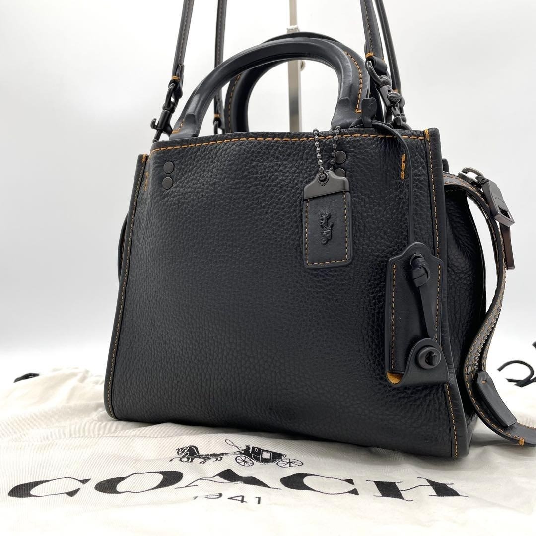 Coach Rogue 25 hand shoulder bag 2way leather 20315 | eBay