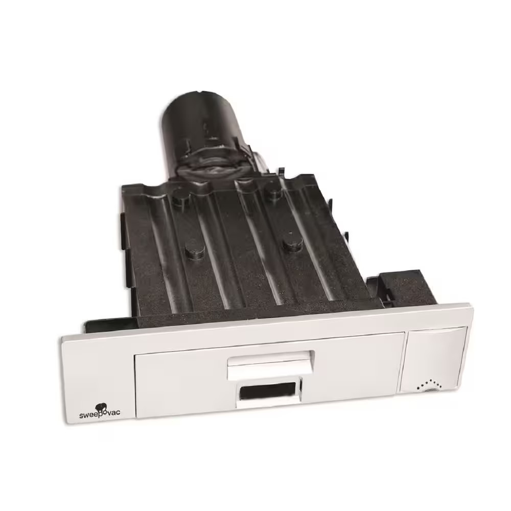 Kickvac Power Under-Cabinet Built-In Kitchen Vacuum Cleaner