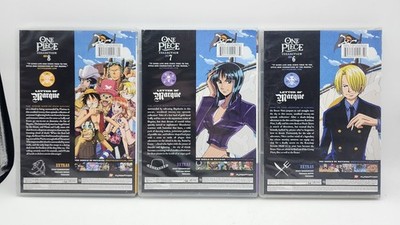 Lot of One Piece DVD Collection Vol 6 - 11 - Shonen Jump - Wear To