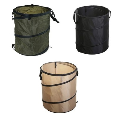 Folding Trash Can Camping Garbage Bin Home Toy Clothing Storage Container