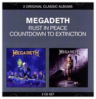 Megadeth - Rust In Peace / Countdown To Extinction - Cd - G1398Z