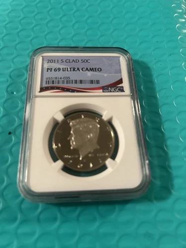 2011 S Kennedy Clad Half Dollar NGC PF69 Ultra Cameo