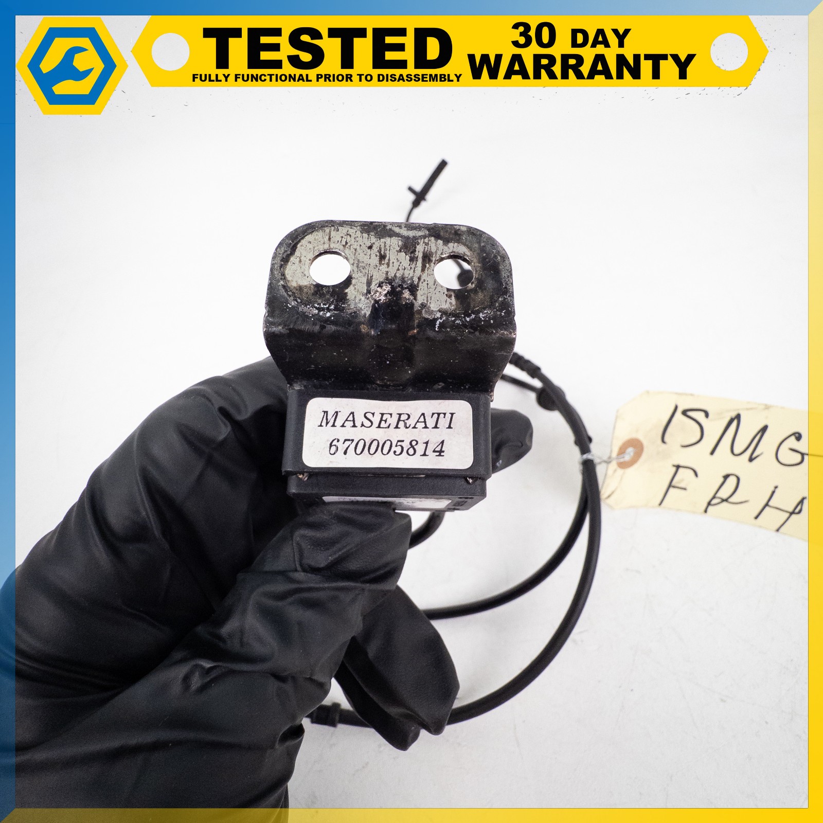 14-16 MASERATI GHIBLI FRONT RIGHT WHEEL ACCELERATOR SENSOR W/ ABS SENSOR OEM