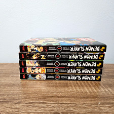 Partia 5: Demon Slayer angielski mieszany partia - tomy 1-2, 7-9