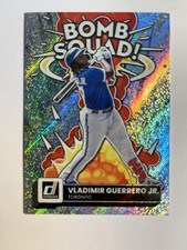 Vladimir Guerrero Jr Bomb Squad Rapture 2022 Panini Donruss #BS-2 - Toronto‼️