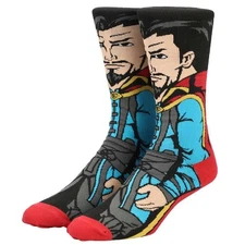 Marvel: Dr. Strange - Stephen Strange Character Socks - Bioworld - Animigos Seri
