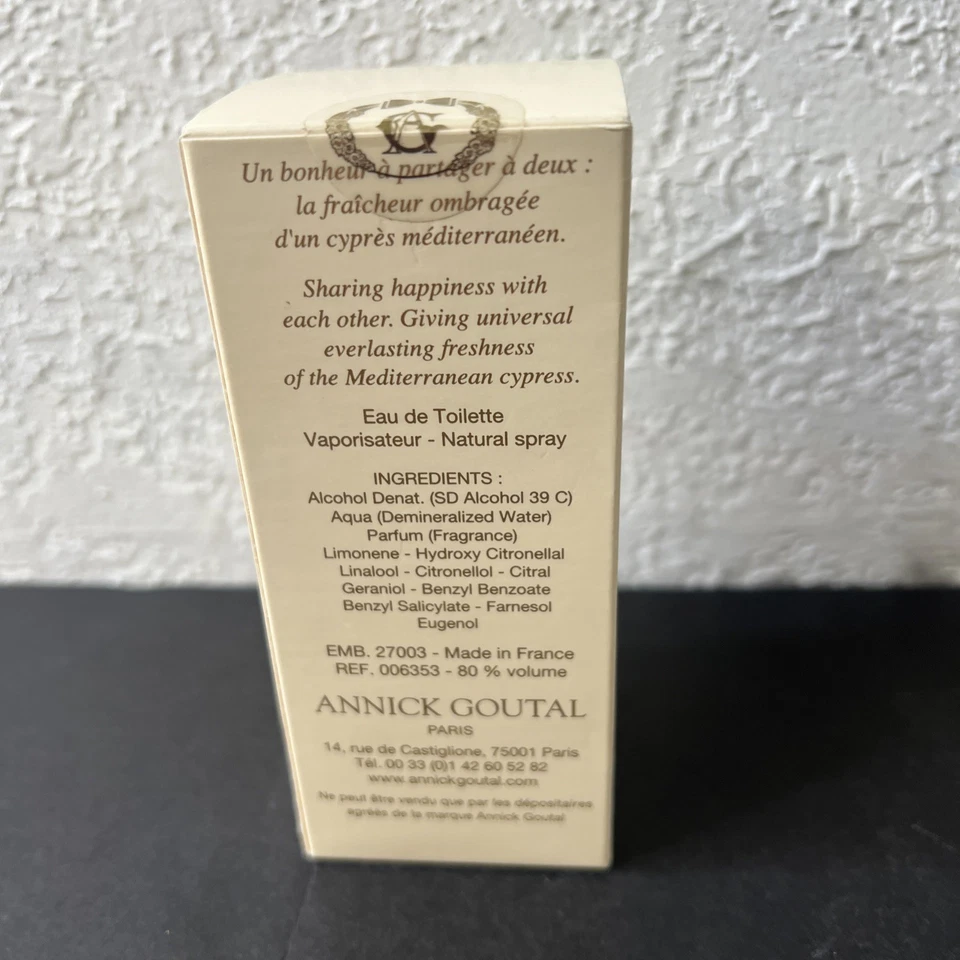 Annick Goutal Eau D'Hadrien 1.7oz 50ml Eau de Toilette Spray Sellado De Colección Ver Foto 3 de 4
