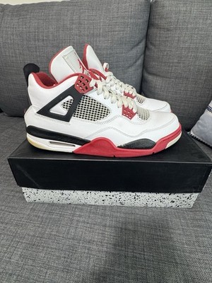 Jordans Air Jordan 4 Retro OG Fire Red Mens Size 11 With Box