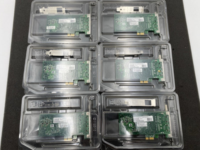 Lot of 6 Intel PRO/1000 PT 1 Port 1GB Server Adapter EXPI9400PTBLK 868970