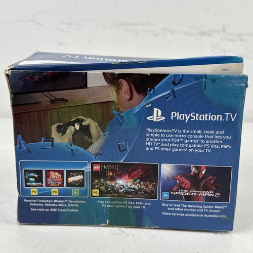 Sony PlayStation TV Black VTE-1002 Boxed Hardly Used - Picture 3 of 10