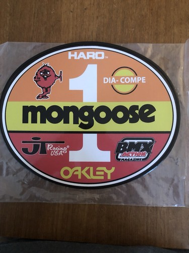 Plaque D'immatriculation BMX Old School OGK Japan – Schwinn, Ovale Noire Vintage