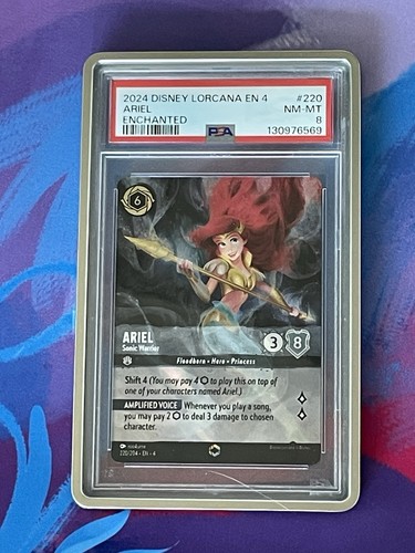 Ariel - Sonic Warrior graded PSA 8 for sale on eBay