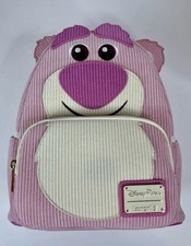 Disney Parks Toy Story Lotso Bear Loungefly Backpack NWT Strawberry Scented