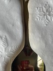 Set Of 6 Gold Plated Demitasse Sugar Spoon Rose Pattern — photo 8