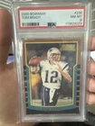 2000 Bowman Tom Brady #236 (RC) New England Patriots PSA 8 NM-MT  HOF