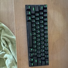 Redragon K617 Mechanical Keyboard Black Illuminated Wired QWERTY English