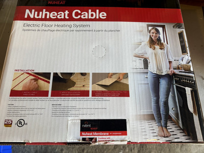 Nuheat nVent N1c050 Electric Floor heating System. Brand New Never Opened