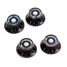 4 PCS/Set Replacement Knobs with Screw Guitar Volume Control for