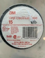  SLEEVE OF 10 3m Vinyl Electrical Tape 15. 3/4  x66ft. Black