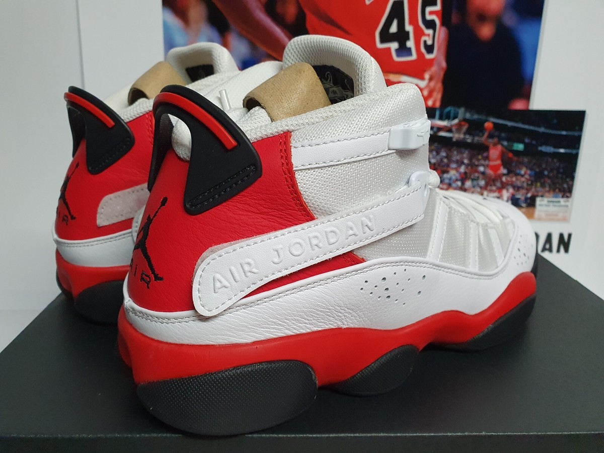 Air Jordan 6 赤/白 シューズGS Nike Air Jordan 6 Retro Carmine Red White GS Size 7 Y