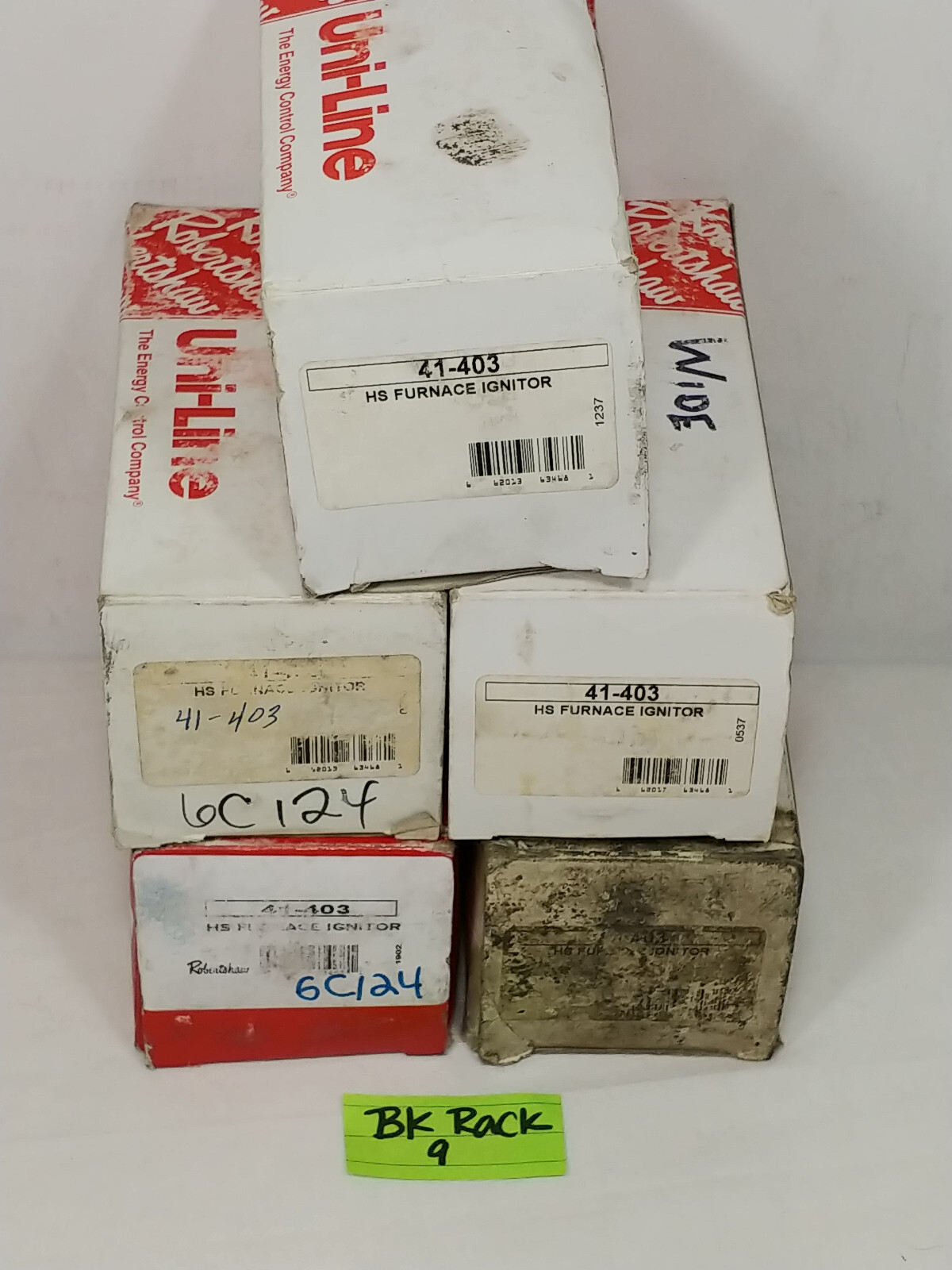 Robertshaw 41-403 Carbide Ignitor HS Furnace Ignitor (Lot of 5) New-Old ...