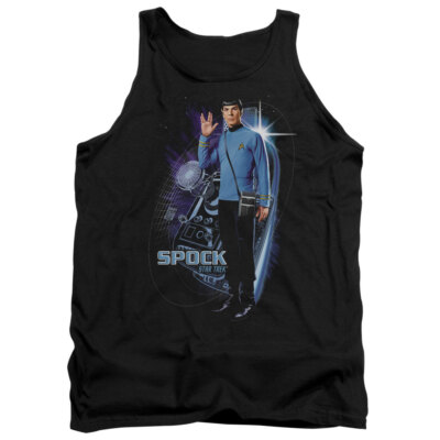 STAR TREK GALACTIC SPOCK Licensed Adult Men's Graphic Tank Top Sleeveless SM-2XL
