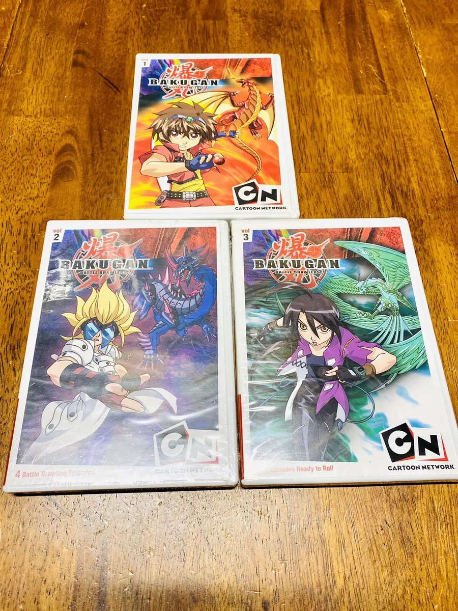 Bakugan Battle Brawlers DVD Anime Series Volume 1 Episodes 1-5