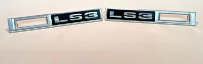 1969 Chevy Chevelle 'LS3' Emblem Side Marker Light Bezel Front Fender ...