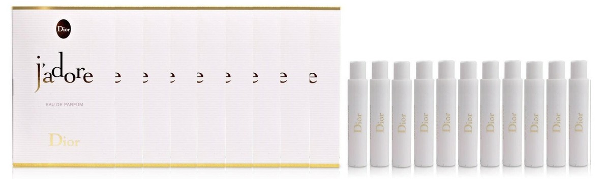 Dior J'adore Eau de parfum Spray Vial 10ml = 1ml x 10ml | eBay