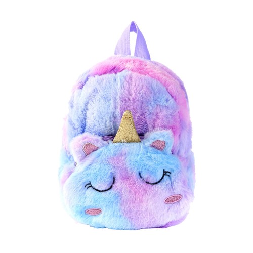 Cartoon Einhorn Plüsch Kind Schultasche Lässig Niedlich Mädchen Kinder Rucksack
