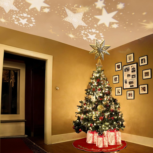 Juego de 3 Cajas de Regalo Iluminadas de Navidad, Pre-iluminadas 60 LED Iluminadas Cajas de Regalo Orn - Imagen 5 de 7