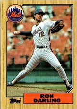 1987 Topps Baseball Ron Darling