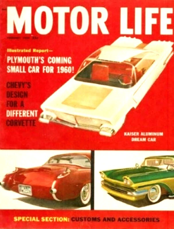 1959 Motor Life Magazine, bound, all 12 issues. 1959 new cars, customs, more! - Image 3 of 4
