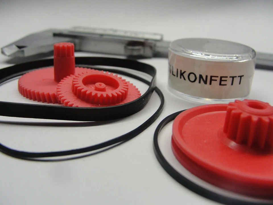 Für GRUNDIG CF7300 CF7200 CF7100 CF30 CF20 Reparatursatz Riemen und Zahnräder - image 3 of 4