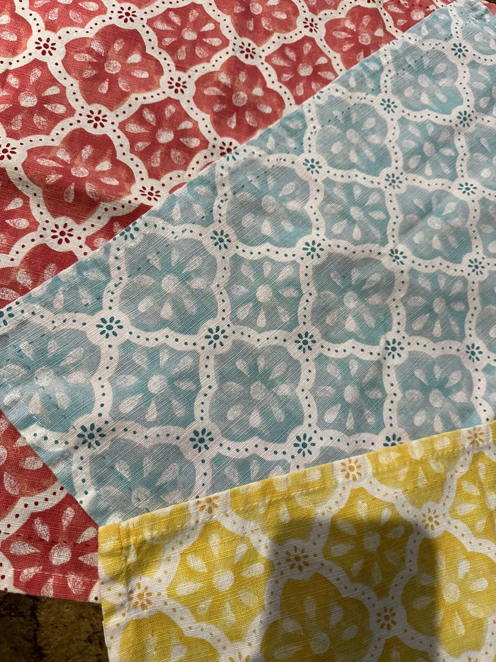 SET of 3 Pioneer Woman KITCHEN TOWEL 19x19" square NEW NO TAGS or PKG tea towel - Image 2 of 4