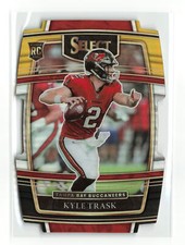 KYLE TRASK #63 RC 2021 PANINI SELECT BUCCANEERS Black Gold