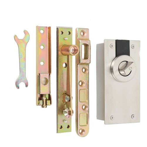 1 Set Heavy Door Pivot Hinges, 360° Rotary Install Up&Down Hinge Bearing 300KG - Picture 3 of 12