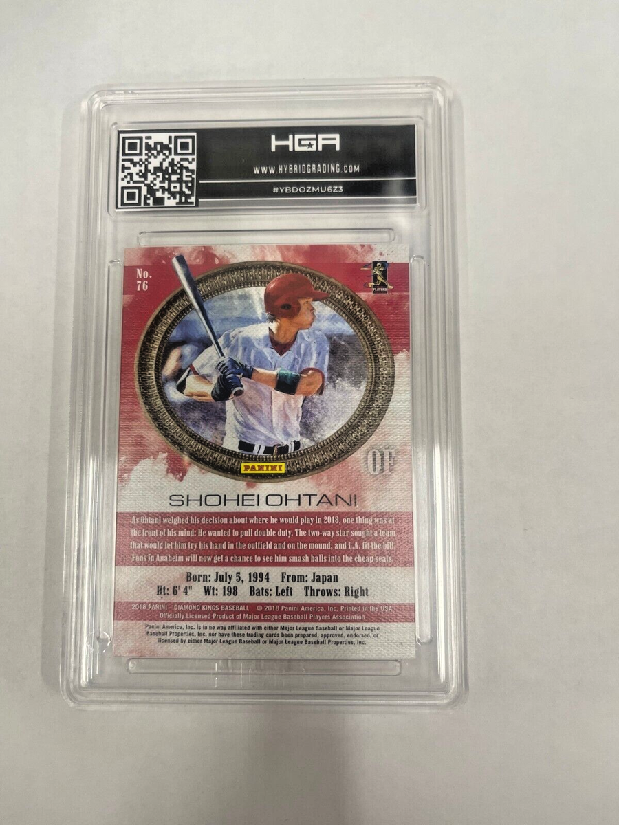 その他 2018 Diamond Kings Shohei Ohtani 2018 Panini Diamond Kings Shohei Ohtani #76 Facing Right RC