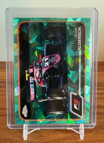 Sophia Floersch 2024 Topps Chrome Sapphire Formula 1 F1 #134 F3 Car Aqua /99