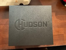 HUDSON Gun Case Firearm 9mm EMPTY Box with Foam Insert Embossed Made In USA