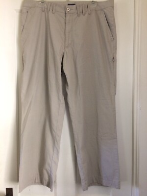 MEXX Men's Tan Cotton Zip Fly Straight Leg Chinos Khakis Trousers W40 L31 NWOT