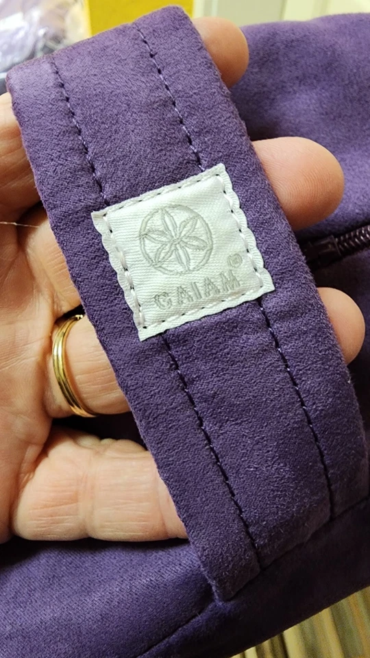 Almohada de meditación larga y rectangular Gaiam Yoga - Cojín de apoyo Foto 2 de 4