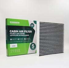 ECOBREETH CF10134 Cabin Air Filter w/Activated Carbon for Acura CSX, ILX,...